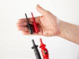 exchangeable measuring tips 